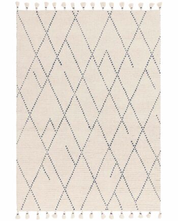 Asiatic Nepal blue cream linear rug