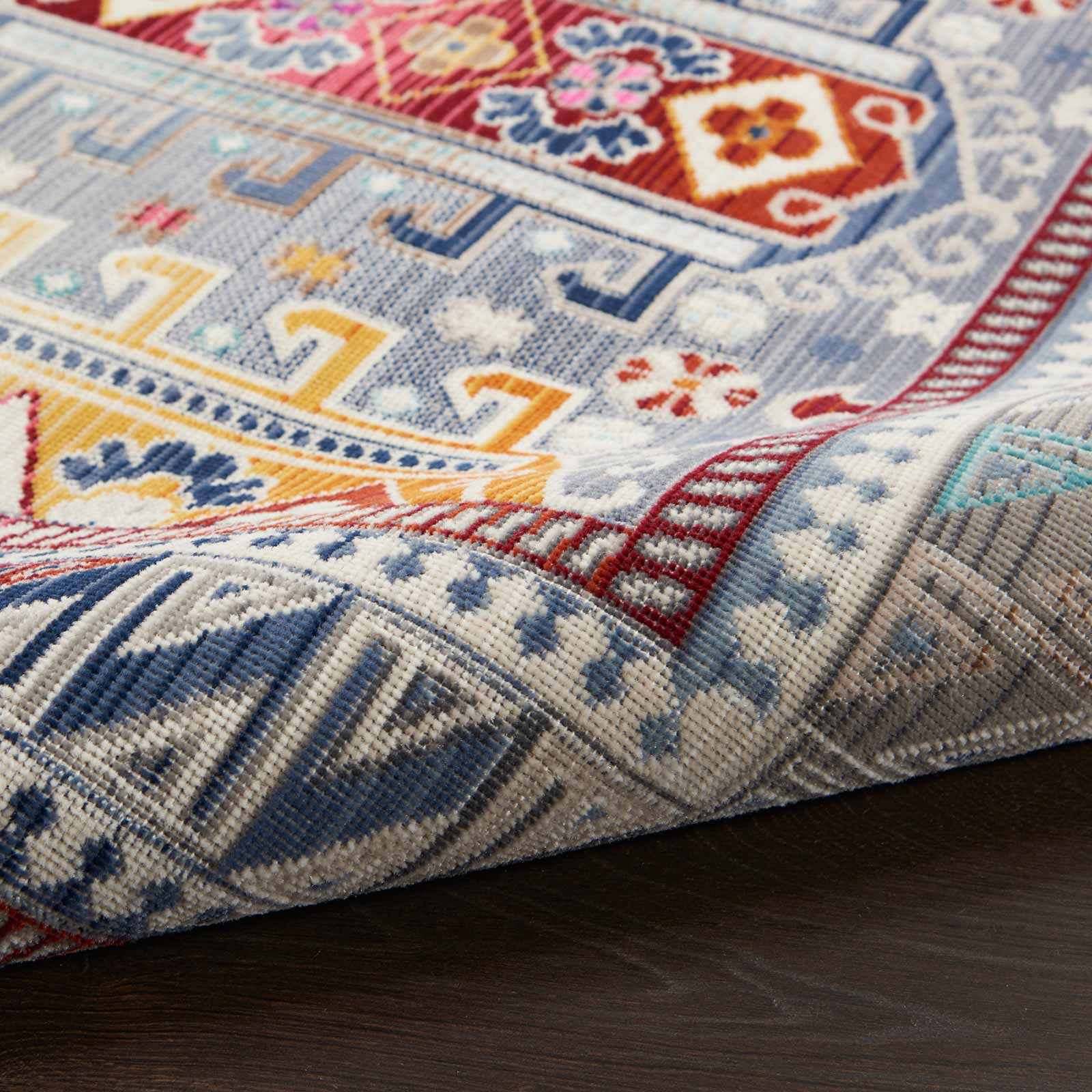 Nourison Teppich Vintage Kashan VKA06 GYMTC GREY MULTICOLOR 5X8 099446811967 TX01