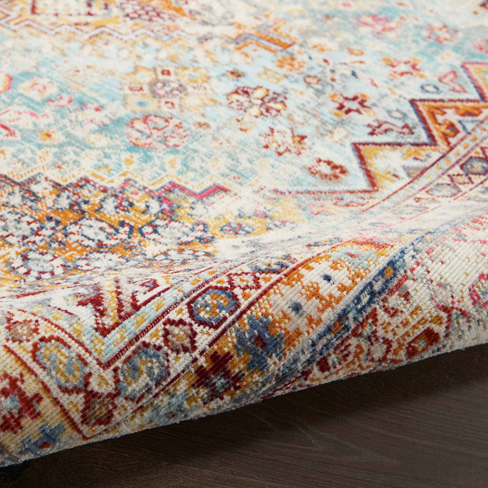Nourison Teppich Vintage Kashan VKA09 MULTI MULTICOLOR 5X8 099446852441 TX01
