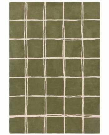 Asiatic Teppich Albany Grid Olive