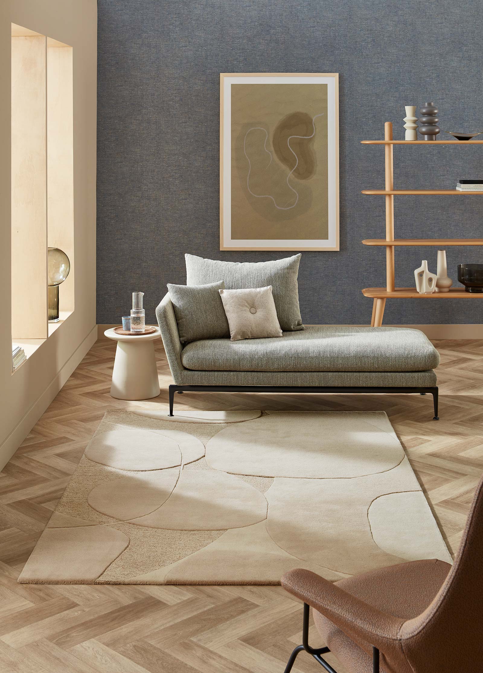 Brinker Carpets Teppich Bolsena Beige interior 1