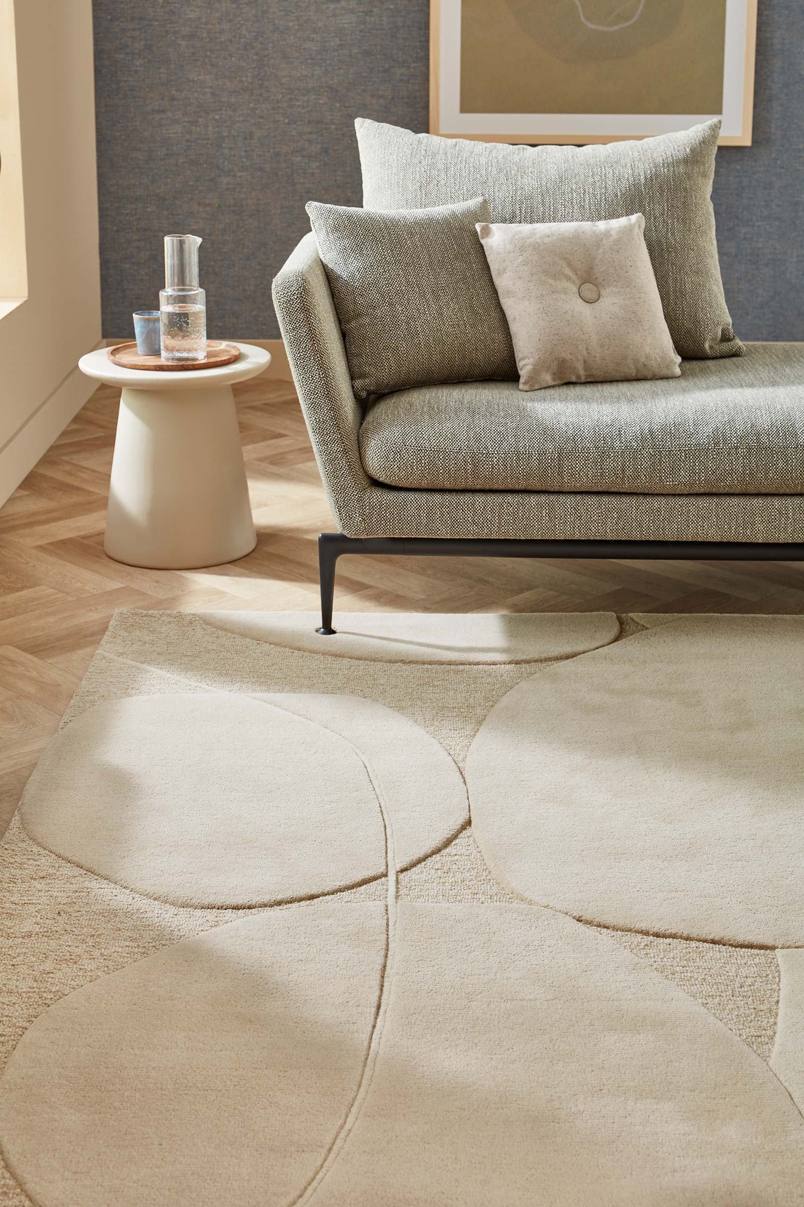 Brinker Carpets Teppich Bolsena Beige interior 3