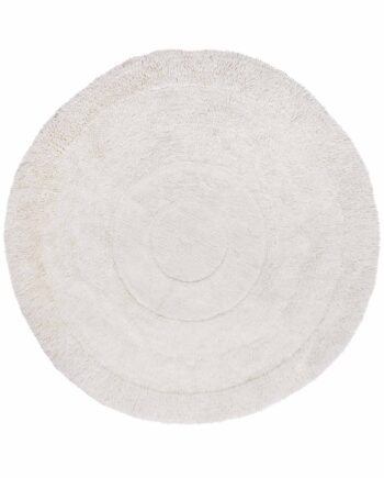 Lorena Canals Woolable Teppich Arctic Circle Sheep White Round WO ARCTIC WH 1