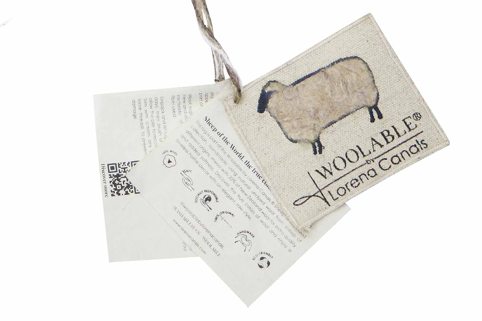 Lorena Canals Woolable Teppich Woolly Sheep Beige WO WOOLLY BG LB 1