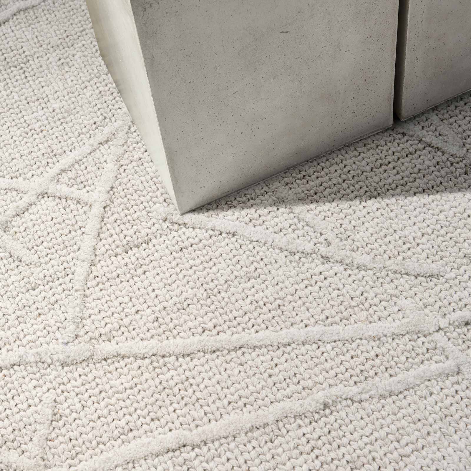 Calvin Klein Teppich Wander CK044 WND01 IVGRY IVORY GREY 5x7 099446957047 interior 2