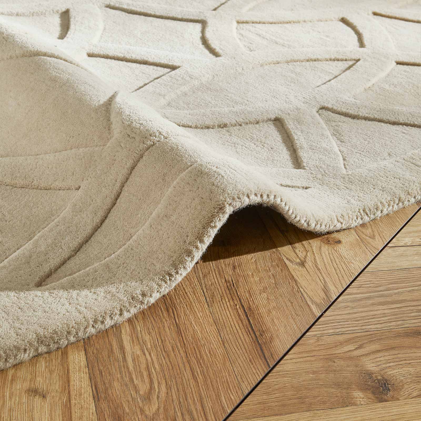 Concept Looms Teppich Priory PR 101 CIRCLES TAUPE roll