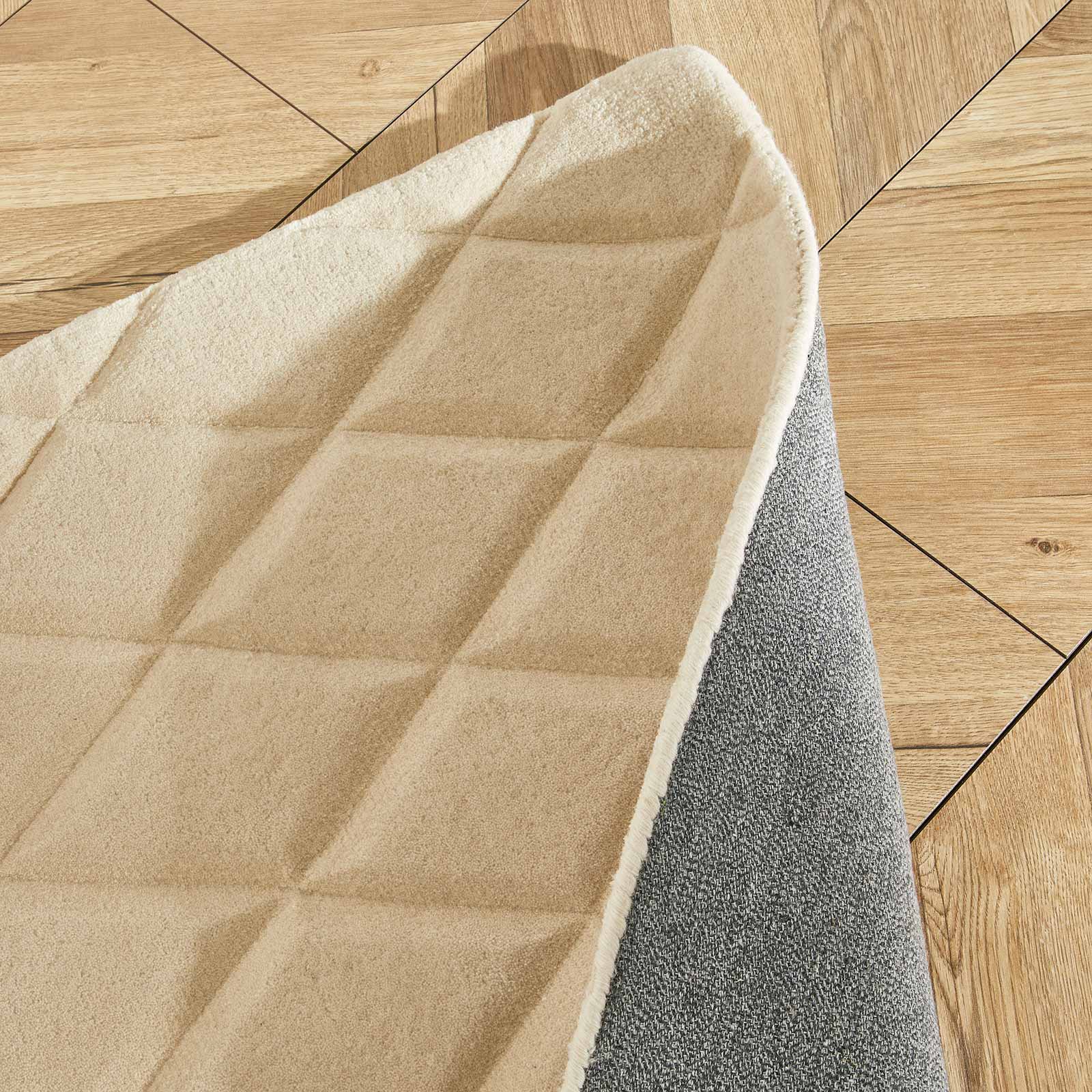 Concept Looms Teppich Priory PR 103 DIAMONDS IVORY corner