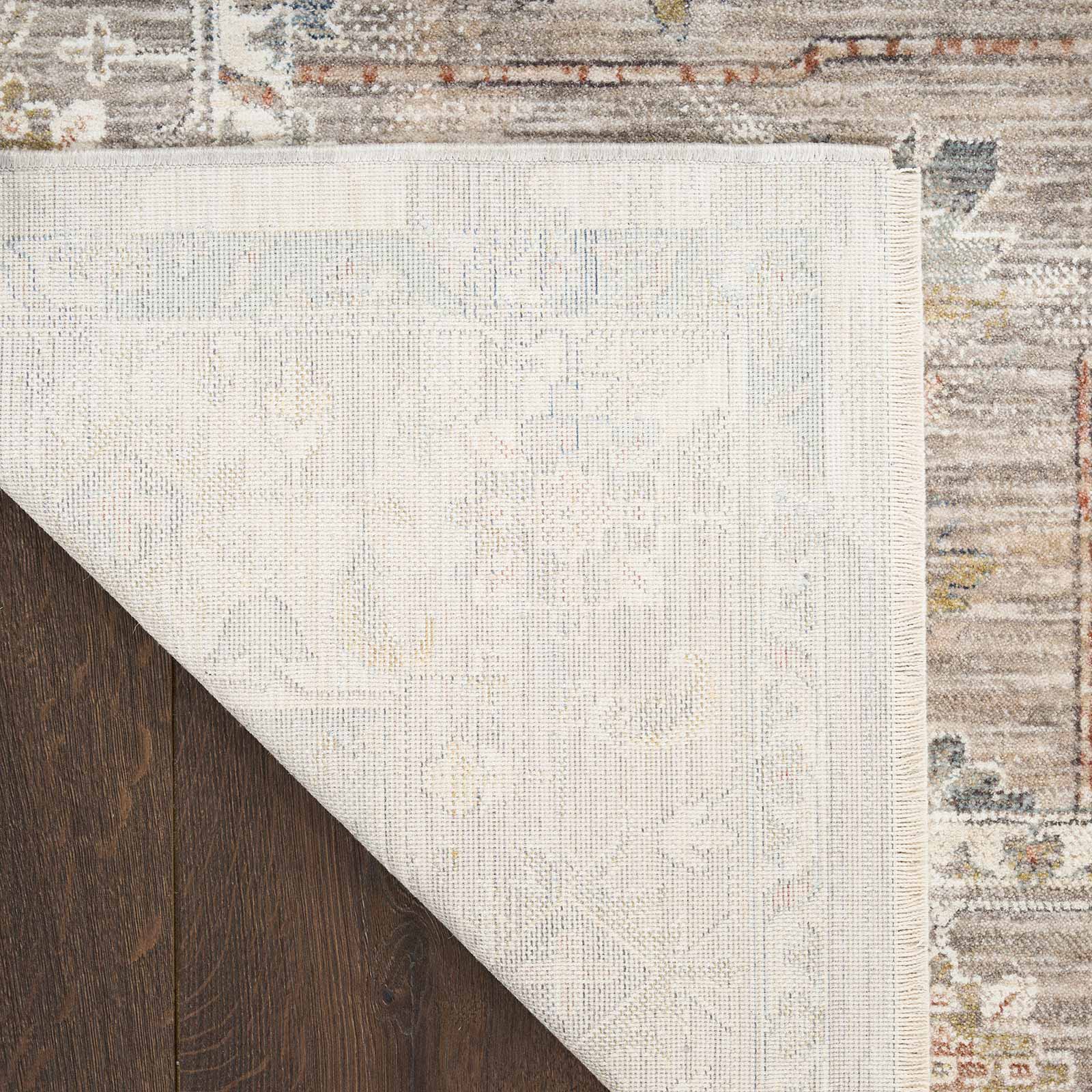 Nourison Teppich Antique Fusion ANF02 IVMTC IVORY MULTICOLOR 5x8 841491157756 corner B