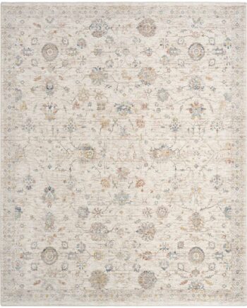 Nourison Teppich Antique Fusion ANF04 IVMTC IVORY MULTICOLOR 5x8 841491157916