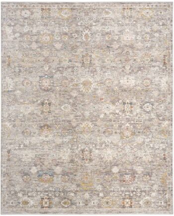 Nourison Teppich Antique Fusion ANF05 GREY 5x8 841491157954