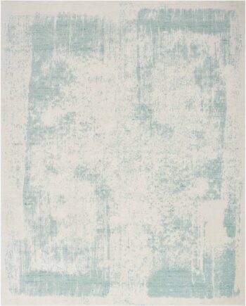 Nourison Teppich Harmony HAY02 IVAQU IVORY AQUA 8x10 099446936219