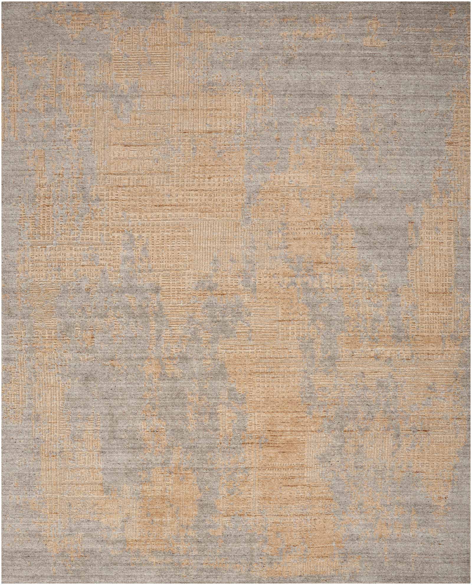 Nourison Teppich Harmony HAY05 GRYGD GREY GOLD 8x10 099446936332