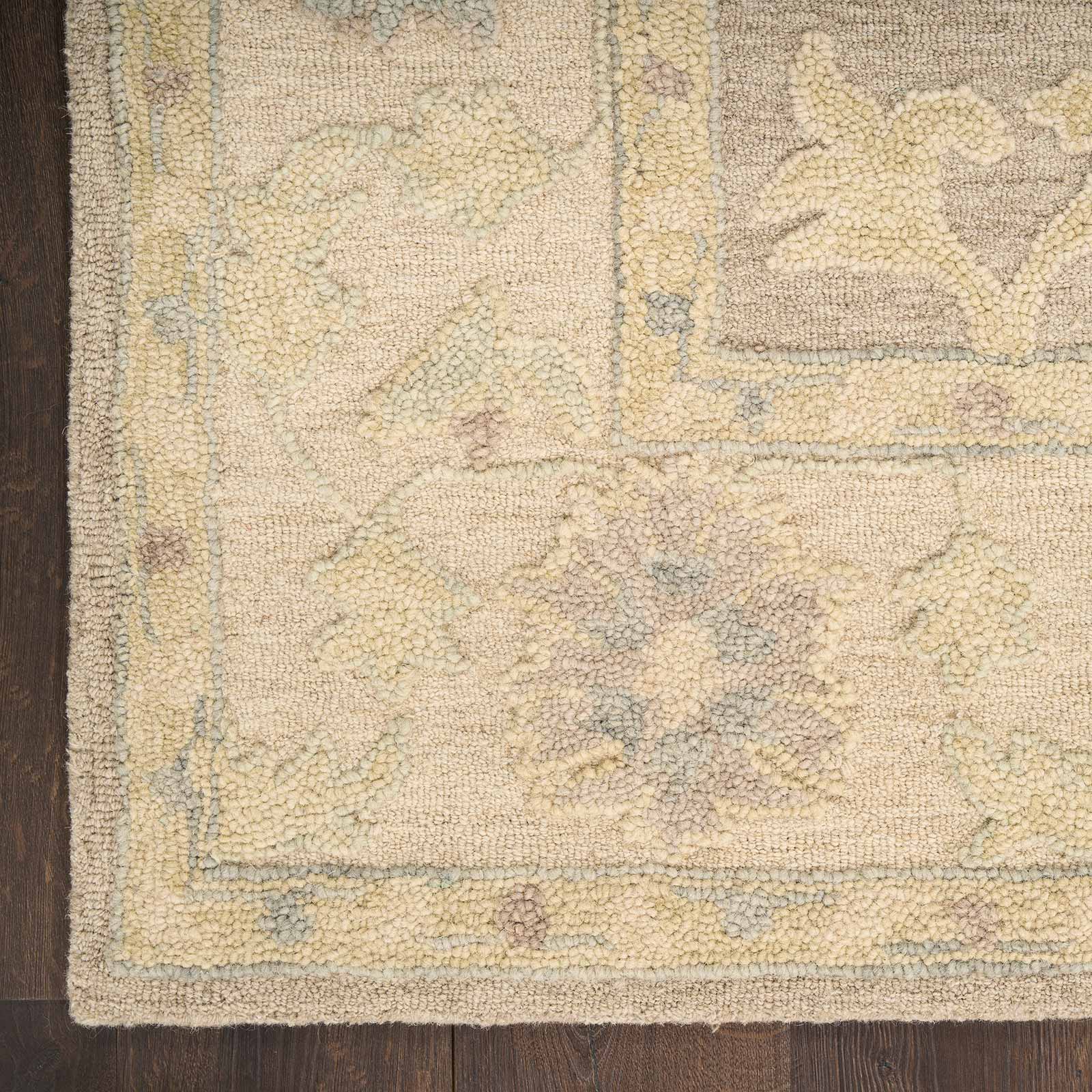 Nourison Teppich Maison MSO01 TAUIV TAUPE IVORY 8x10 0841491129203 corner