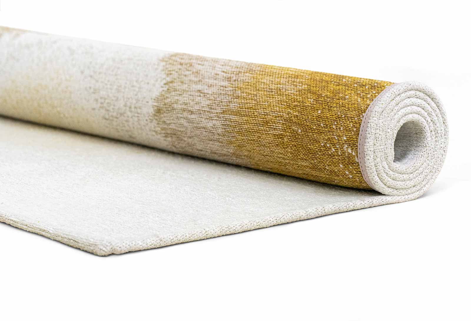 Louis De Poortere teppich Meditation 2100 Drop Gold Moss roll