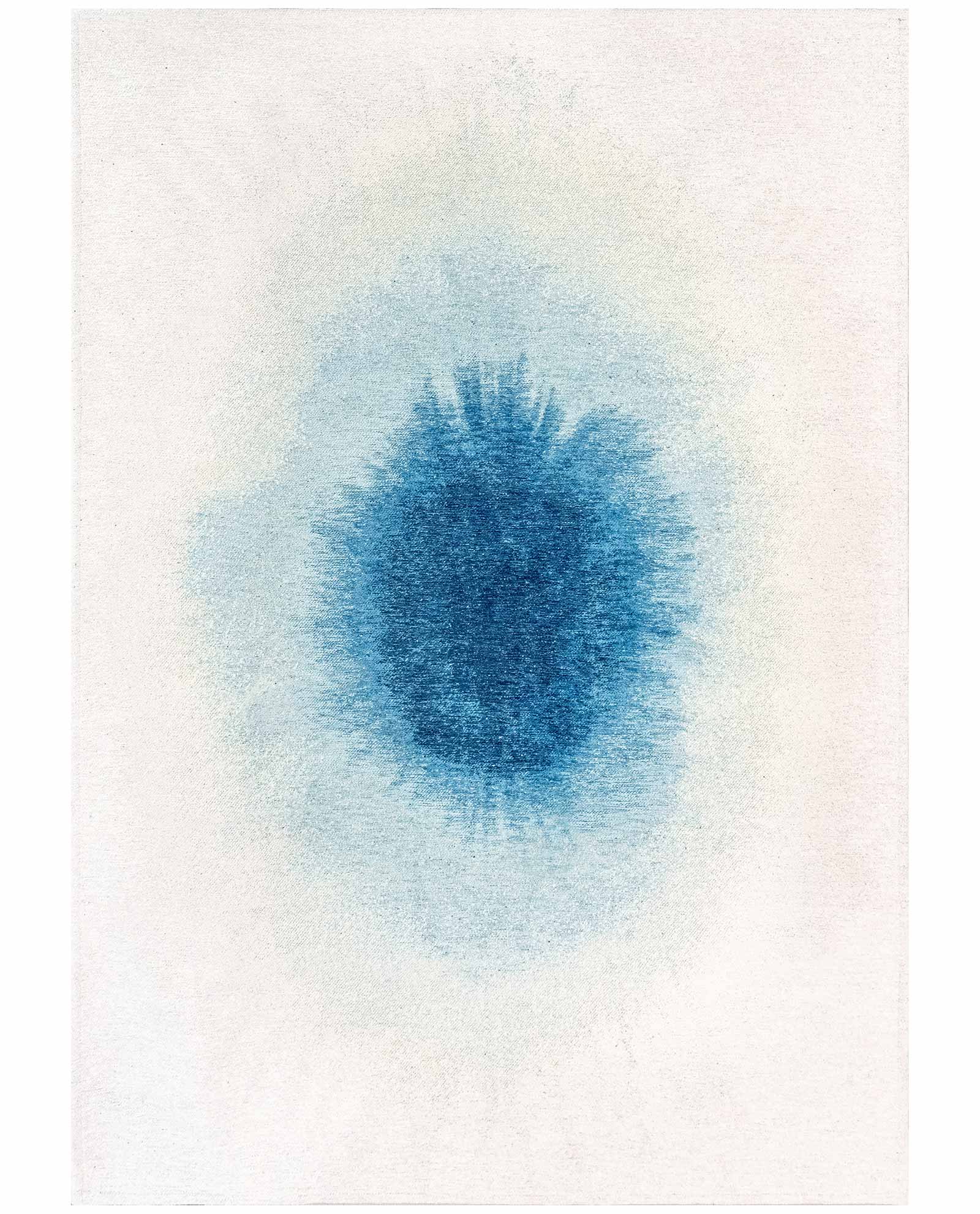 Louis De Poortere teppich Meditation 2102 Drop Dream In Blue