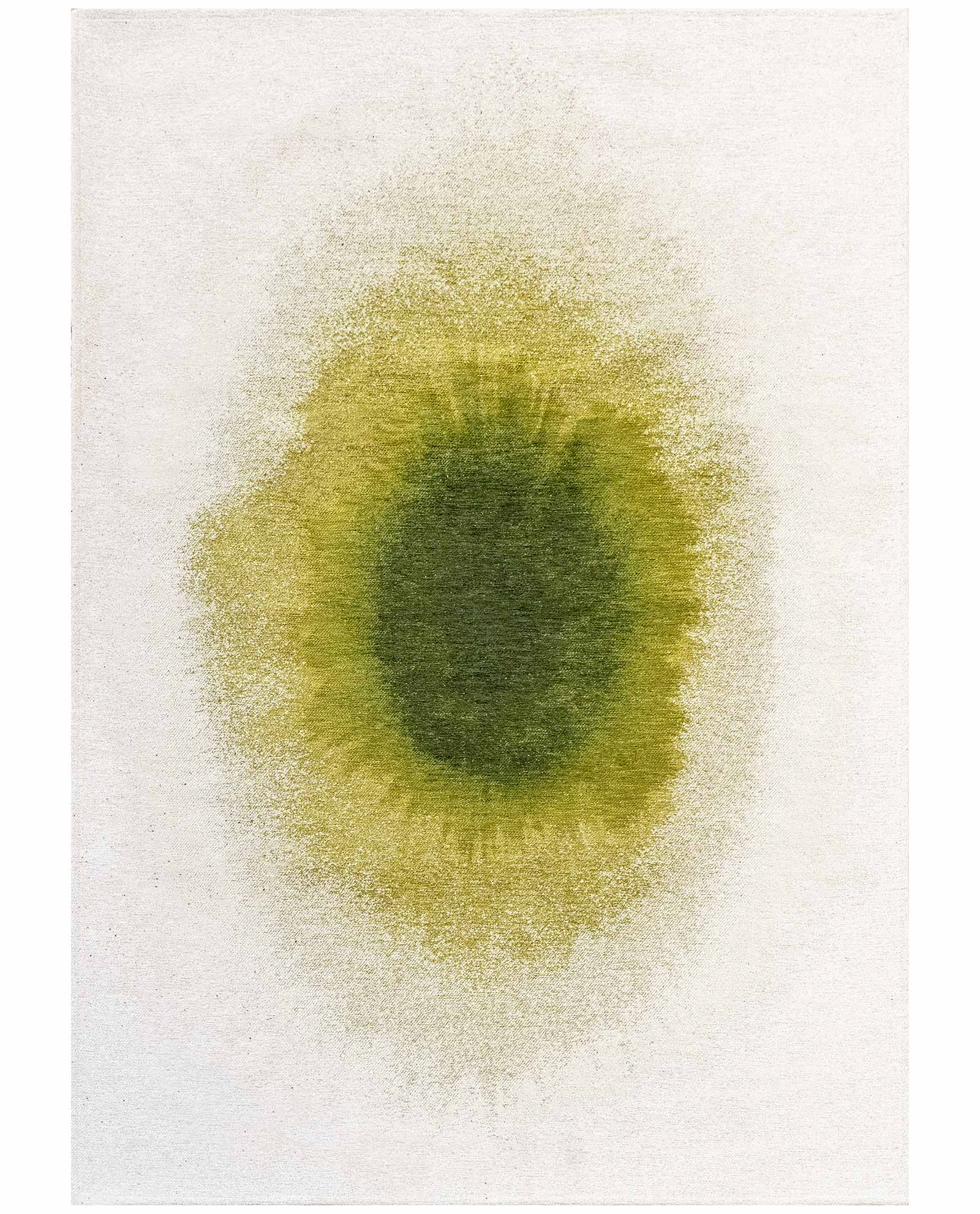 Louis De Poortere teppich Meditation 2105 Drop Green Pepper